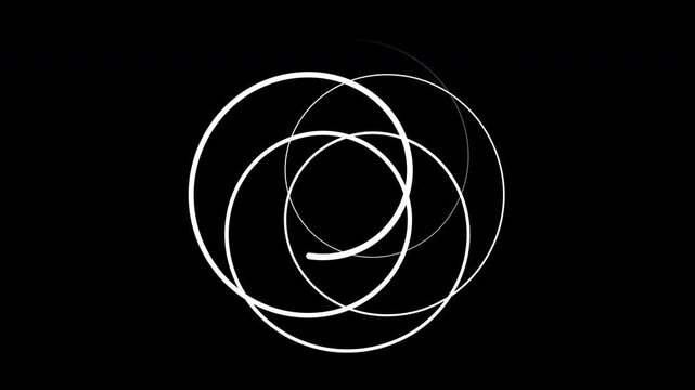 Seamlessly Loopable Cycloid Path Animation
