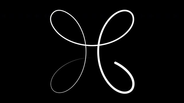 Seamlessly Loopable Cycloid Path Animation