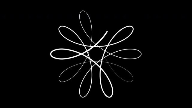 Seamlessly Loopable Cycloid Path Animation