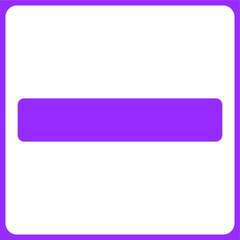 Minimize window icon with purple background