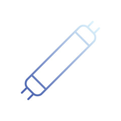 Led Lamp icon vector stock illustration