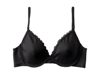 Female bra isolated on white