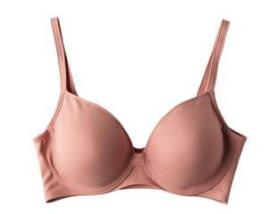 Female bra isolated on white