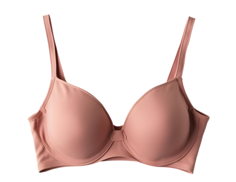 Female bra isolated on white