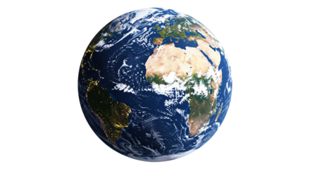 A view of planet earth from space showing continents oceans and cloud cover against a black background selling, purchasing, agreement, $