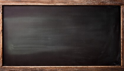 Old blank dirty blackboard