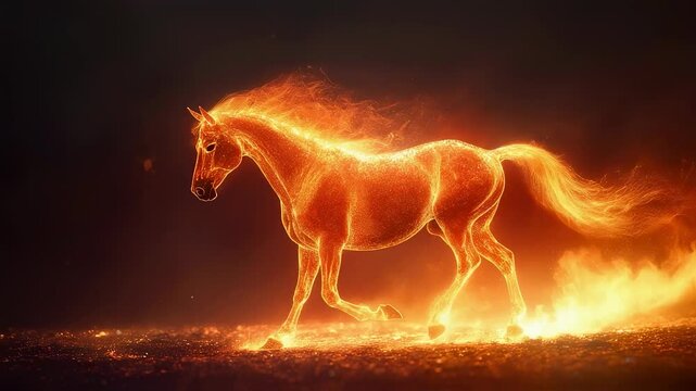 Happy Chinese New Year, year of the horse zodiac sign