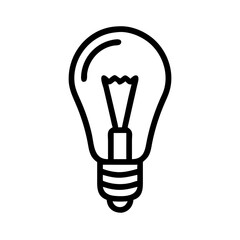 Icon of a Light Bulb