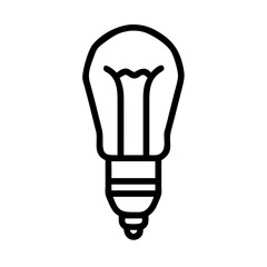 Obraz premium Icon of a Light Bulb