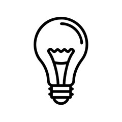 Icon of a Light Bulb