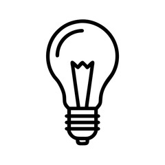 Icon of a Light Bulb