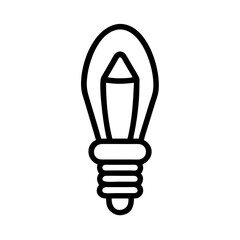 Icon of a Light Bulb