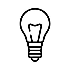 Icon of a Light Bulb