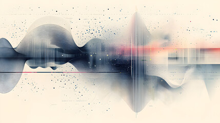 The Rhythm of Information: Generative Art Representing Signal Processing Flow