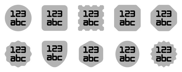 Editable data format alphabet number vector icon. Part of a big icon set family. Perfect for web and app interfaces, presentations, infographics, etc