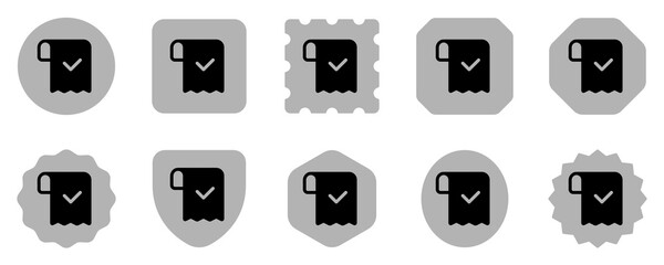 Editable invoice, subscription vector icon. Part of a big icon set family. Perfect for web and app interfaces, presentations, infographics, etc