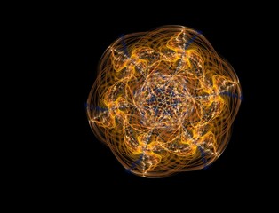 Imaginatory fractal abstract background Image