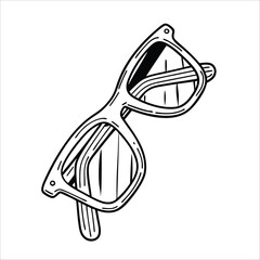 Isolated on white, these stylish dark wooden sunglasses offer eye protection from sunlight and are a cool fashion accessory