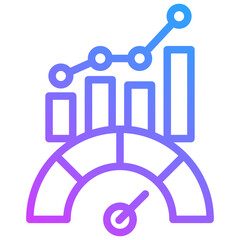 Obraz premium Benchmarking Icon