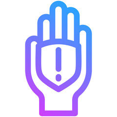 Obraz premium Preventive Icon