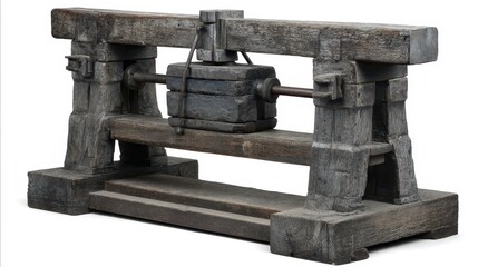 Blacksmith frame rectangular shape solid -2 - detail strong welding skill