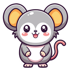 Cute cartoon mouse (2)