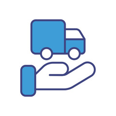 Champagne Travel icon vector stock illustration