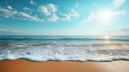 ocean waves for meditation videos, calm ocean waves on the beach with calm ocean waves in golden light and calm ocean waves gently touching sandy shore