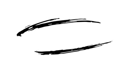 Meditation art symbol, black ink, spiritual, wellness design