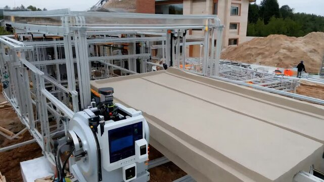 Automated Concrete Construction: Innovative Technology in Modern Building