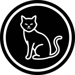 black cat silhouette