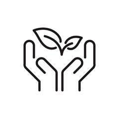 Sustainable and Eco-Friendly icon