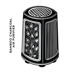 Bamboo Charcoal Air Purifier – Natural Odor Eliminator & Moisture Absorber for Home, Closet, Car & Pet Areas