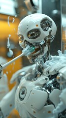 Intricate skeleton display featuring detailed articulation and realistic texturing in a vibrant environment