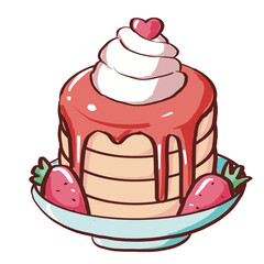 cake with cherry