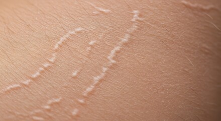 human skin stretch marks texture