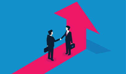 Business Handshake for Partnership and Growth