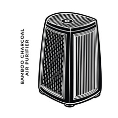 Bamboo Charcoal Air Purifier – Natural Odor Eliminator & Moisture Absorber for Home, Closet, Car & Pet Areas