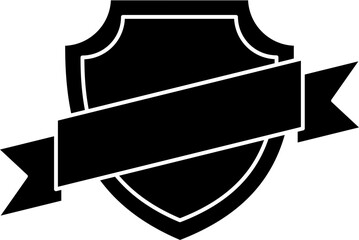 A stylish emblem badge logo in solid design, perfect for branding, signage, labels, and vintage-inspired projects.