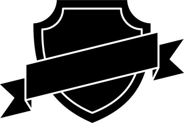 A stylish emblem badge logo in solid design, perfect for branding, signage, labels, and vintage-inspired projects.