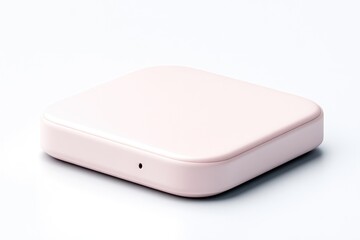 Fototapeta premium Small, square, light pink device