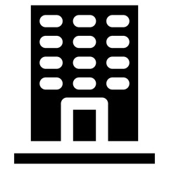Apartments icon element for design