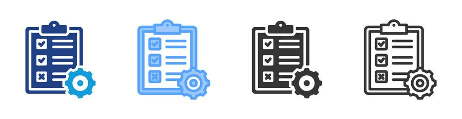 Testing icon set multiple style collection