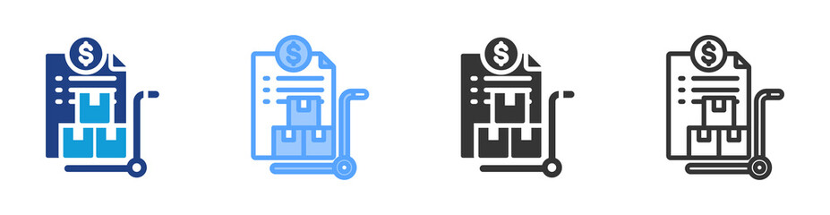 Purchasing icon set multiple style collection