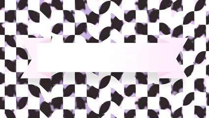 A striking abstract background featuring a repeating checkerboard pattern.