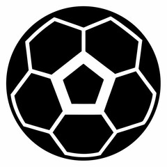 Fototapeta premium soccer ball on white background
