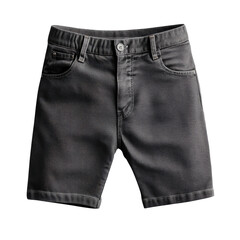 Gray Denim Shorts (1)