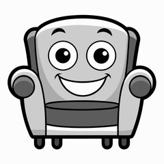 funny cartoon chair