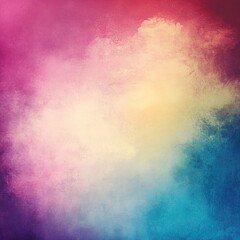 Fototapeta premium A vibrant, textured blend of pastel colors in a soft, dreamy design.