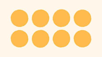 Brush stroke shape rough round, grunge stamp frame set. Paint texture frame grunge square, oval brush print element. Hand drawn effect grunge rectangle, round circle label border. Vector template